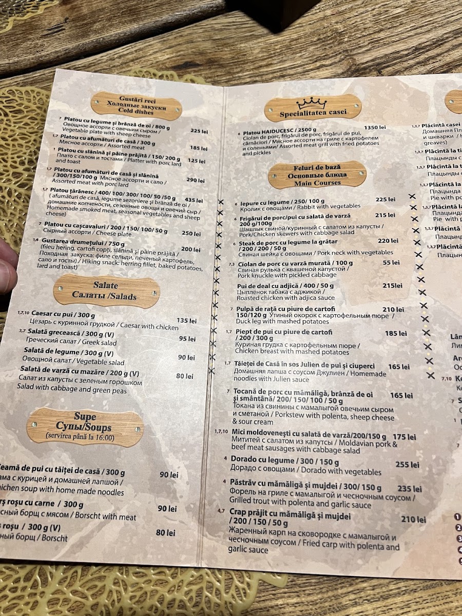 Menu Epoca De Piatra-3